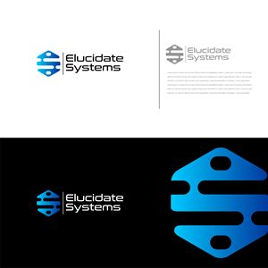 Elucidate Systems | Logo Design by RKsharma