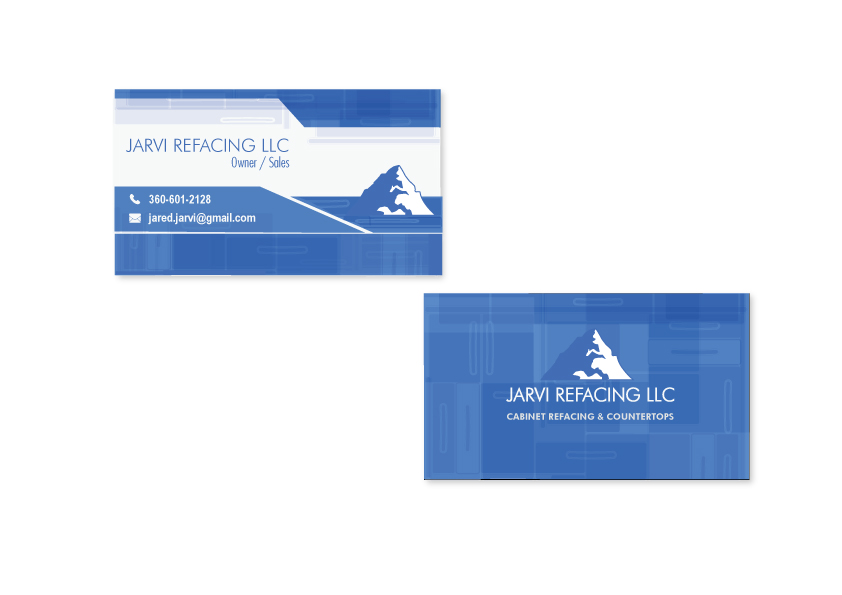 Business Card Design by Daneko for Jarvi Refacing LLC | Design #28878339