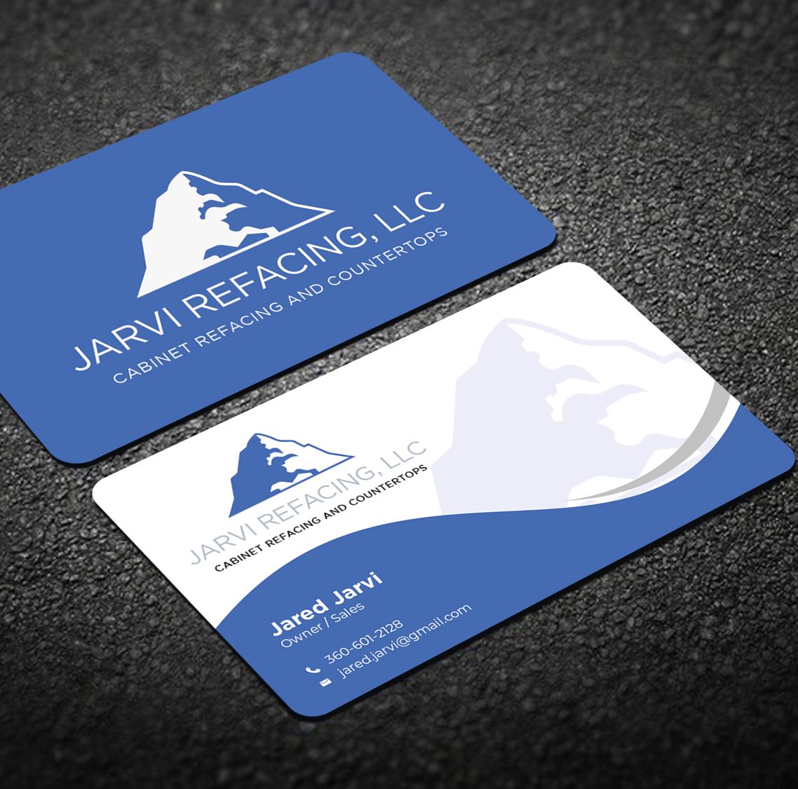 Business Card Design by Graphixpointt for Jarvi Refacing LLC | Design #28884372