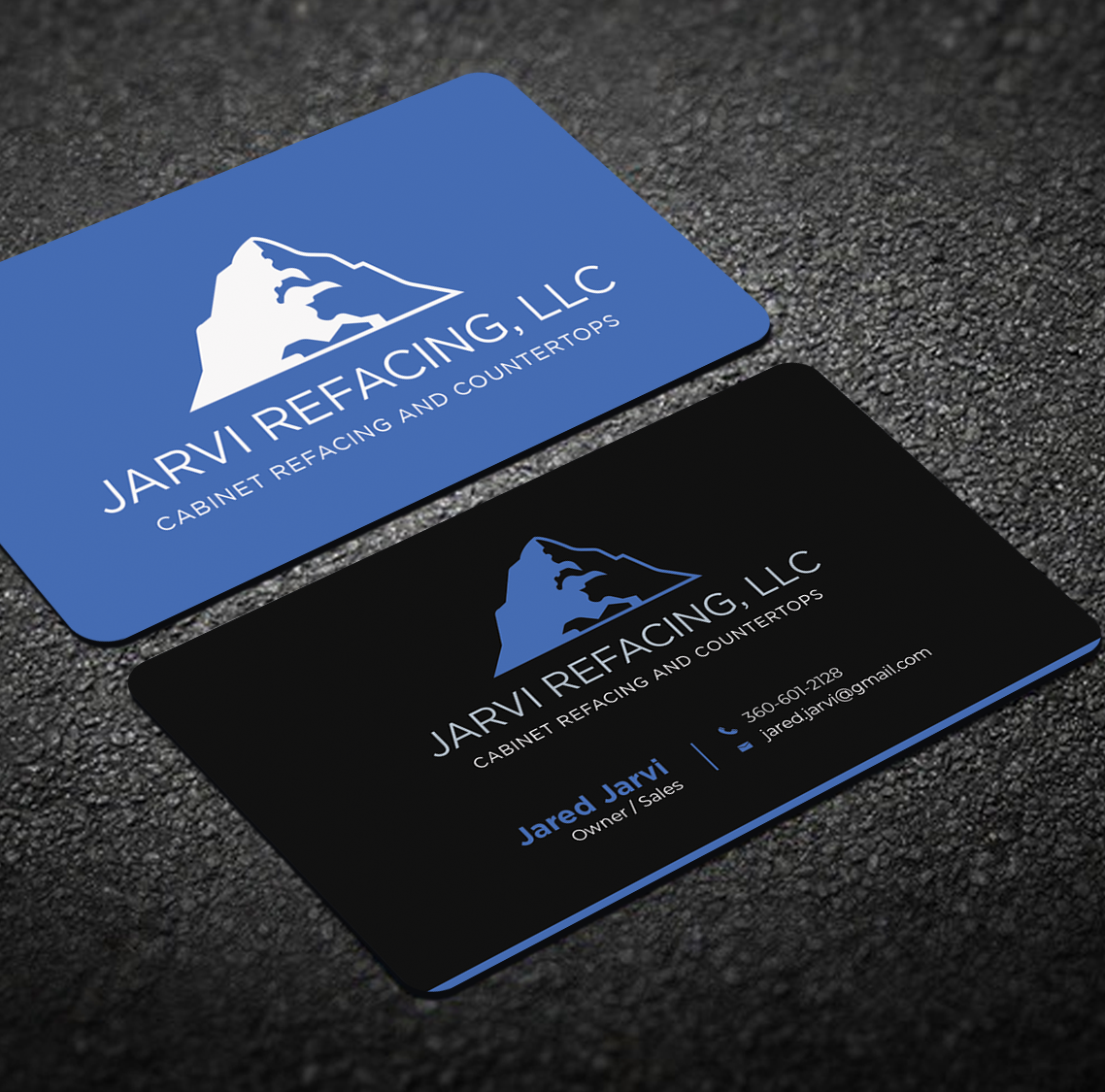 Business Card Design by Graphixpointt for Jarvi Refacing LLC | Design #28884376