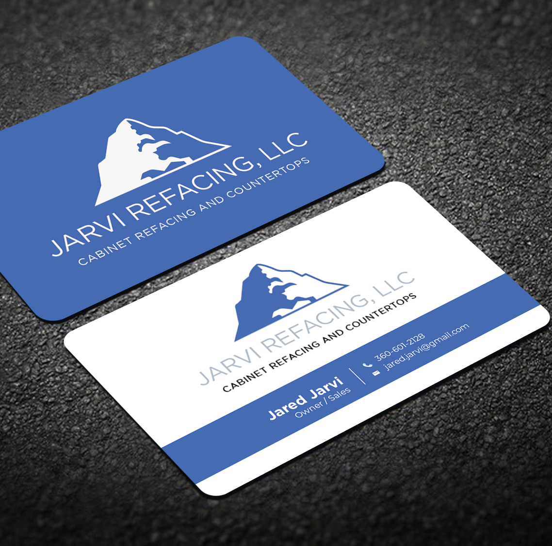 Business Card Design by Graphixpointt for Jarvi Refacing LLC | Design #28884381