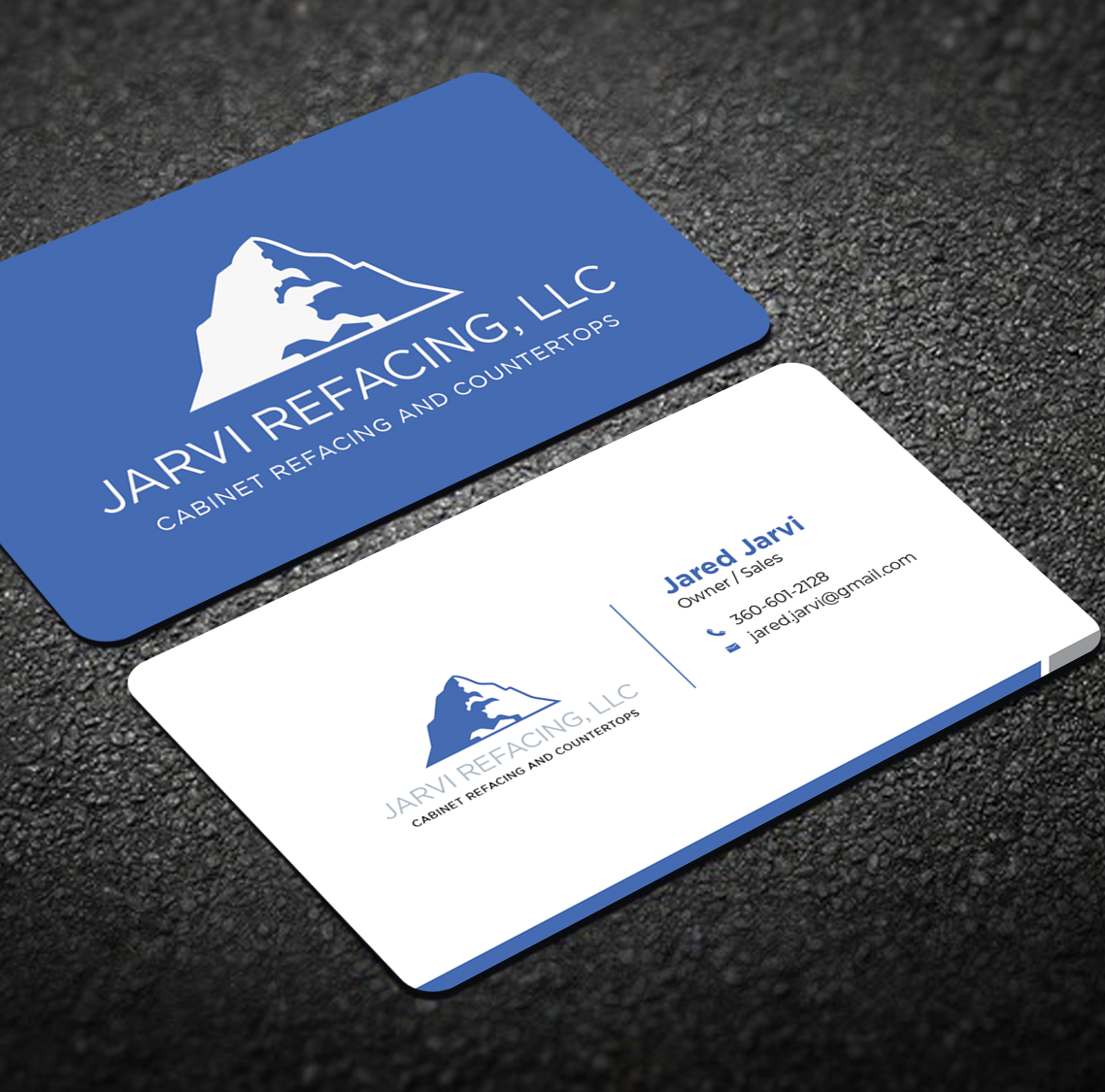 Business Card Design by Graphixpointt for Jarvi Refacing LLC | Design #28884383