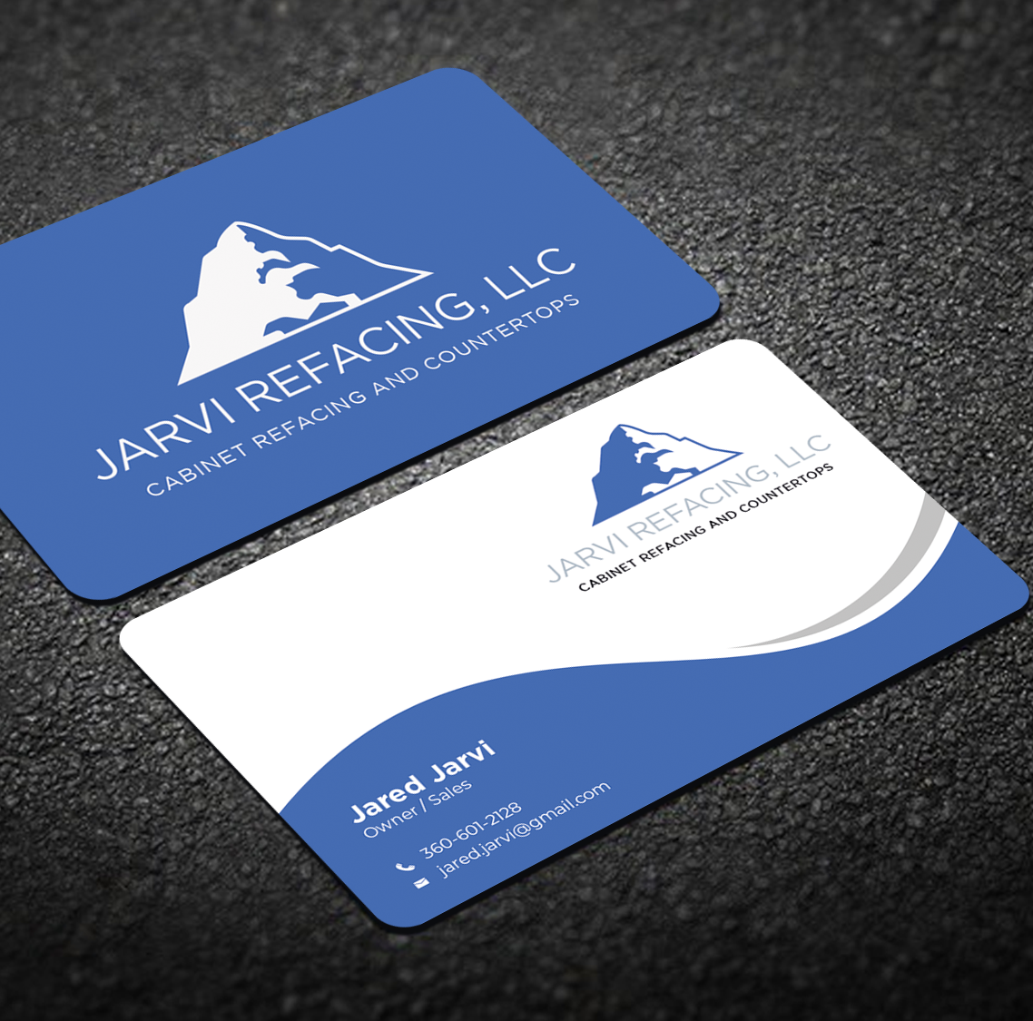 Business Card Design by Graphixpointt for Jarvi Refacing LLC | Design #28884385