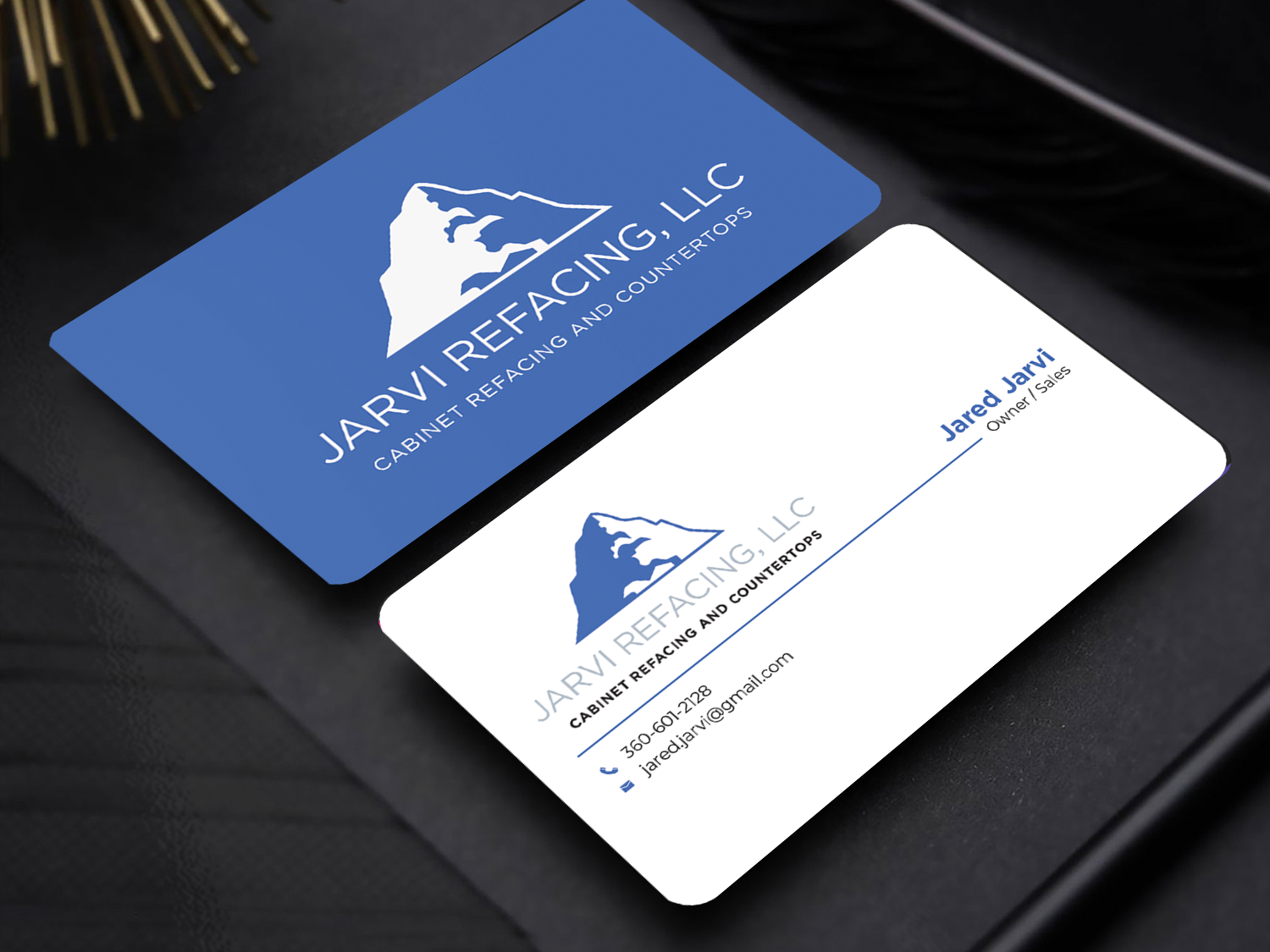 Diseño de Tarjeta de Presentación por Graphixpointt para Jarvi Refacing LLC | Diseño #28884466