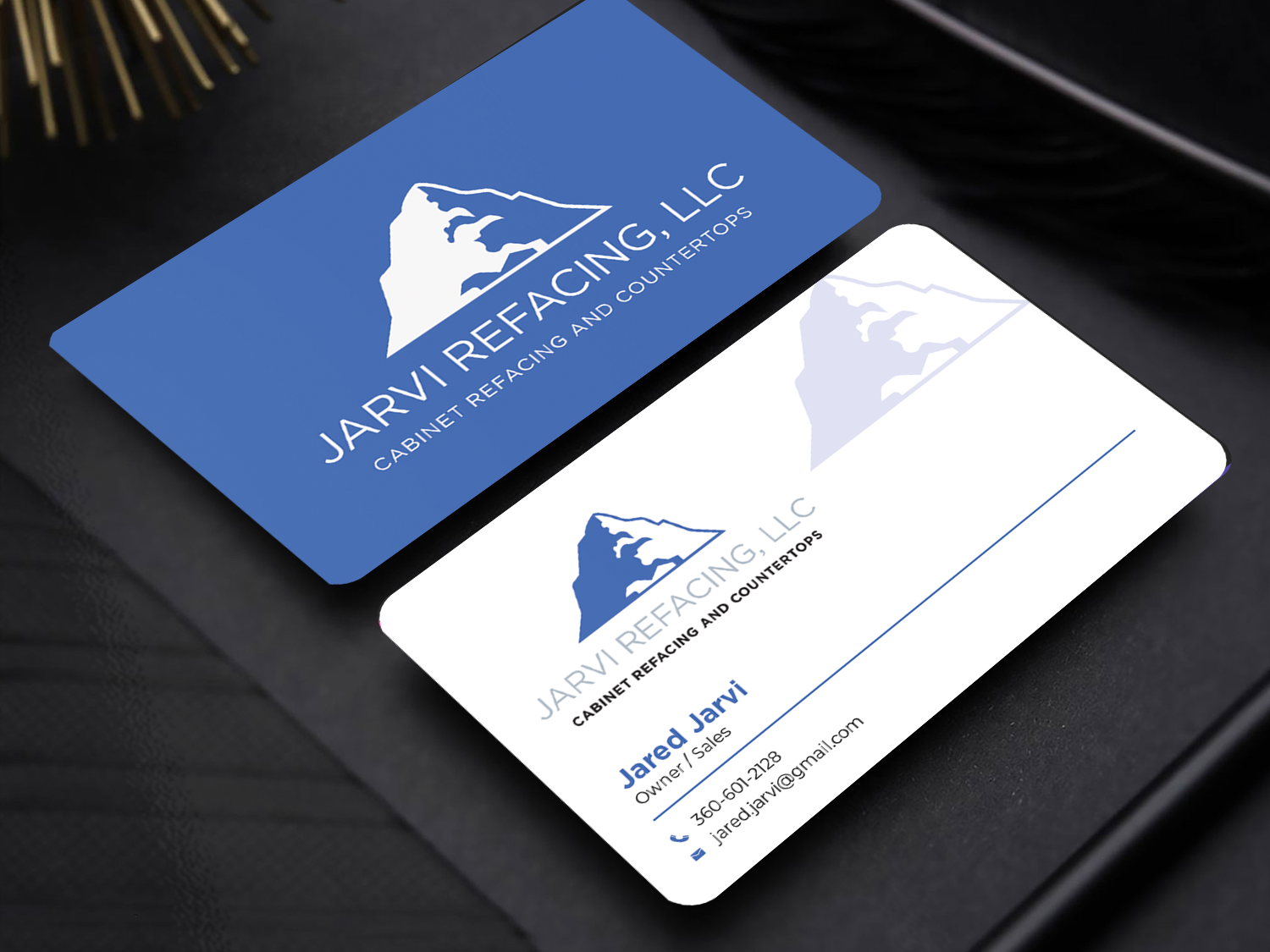 Diseño de Tarjeta de Presentación por Graphixpointt para Jarvi Refacing LLC | Diseño #28884470