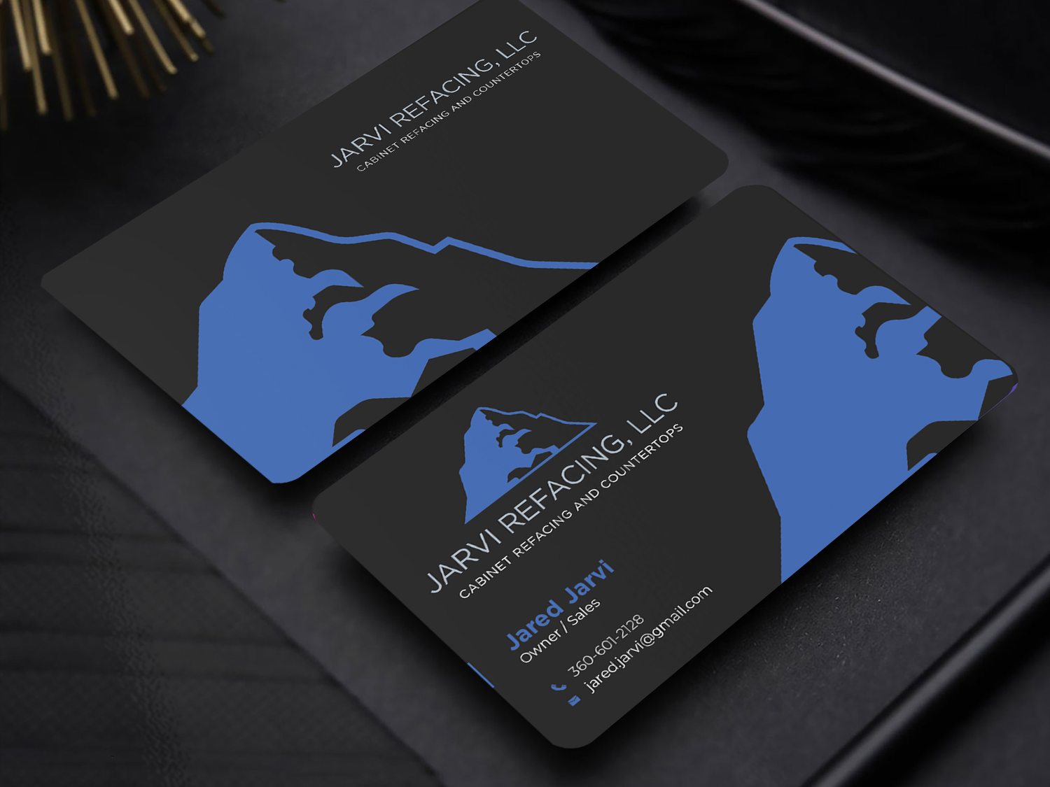 Diseño de Tarjeta de Presentación por Graphixpointt para Jarvi Refacing LLC | Diseño #28884474