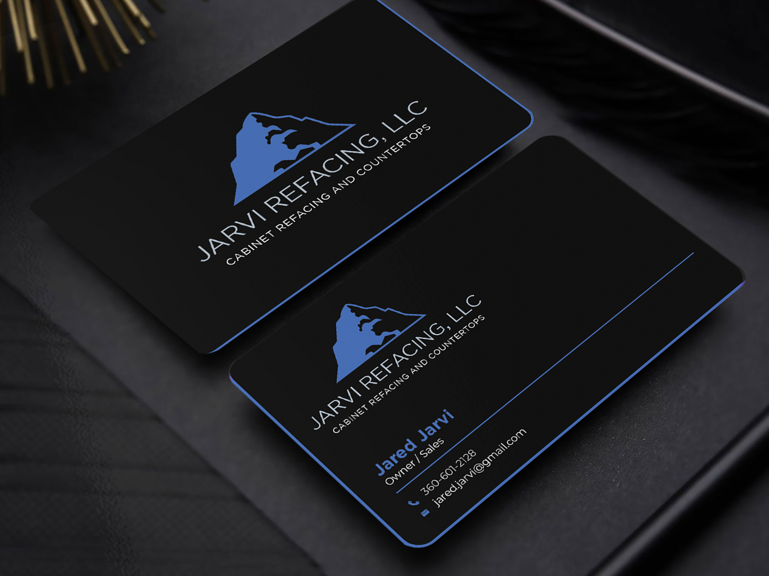 Business Card Design by Graphixpointt for Jarvi Refacing LLC | Design #28884475