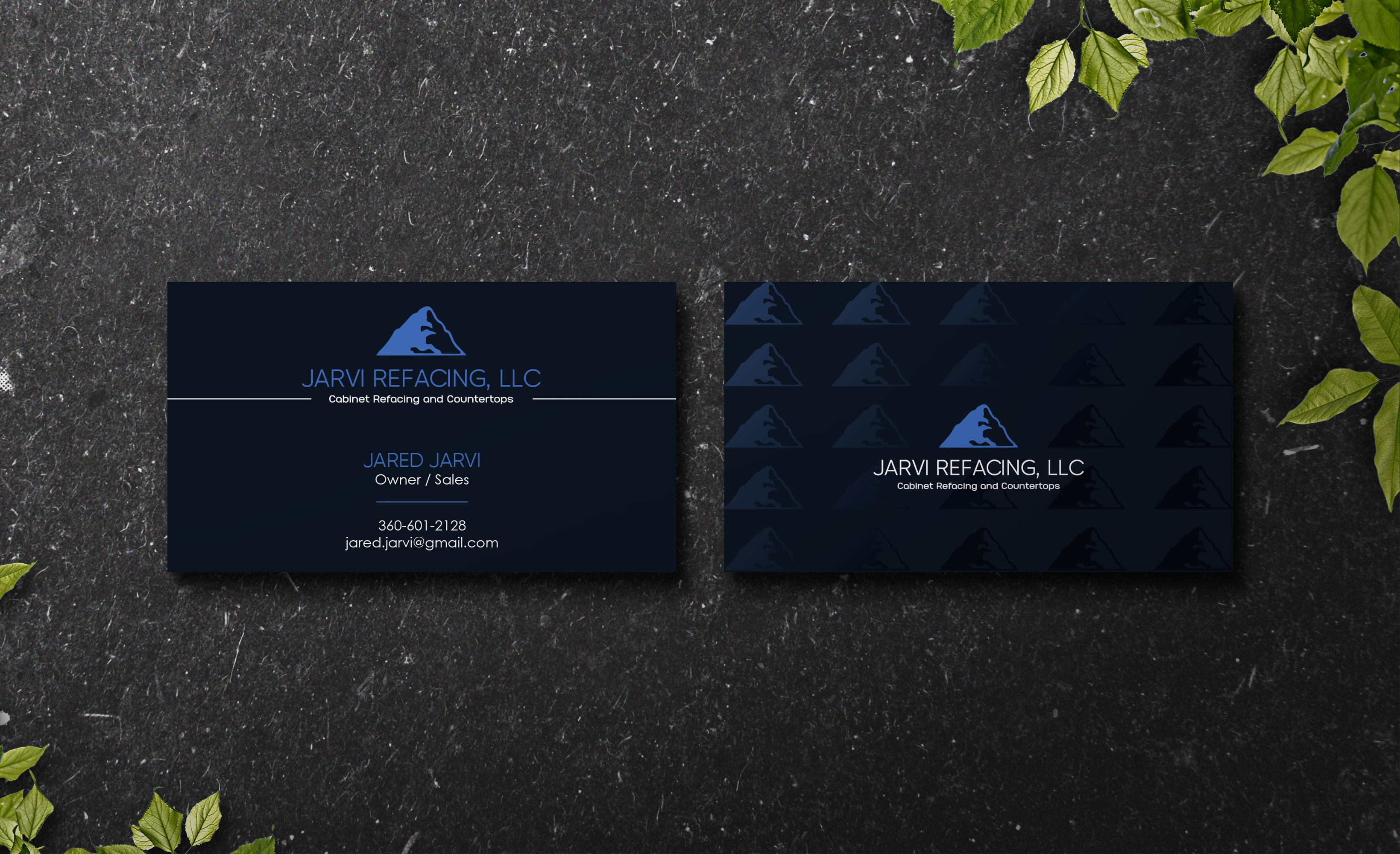 Diseño de Tarjeta de Presentación por Verified artistry (Design garden) para Jarvi Refacing LLC | Diseño #28883408