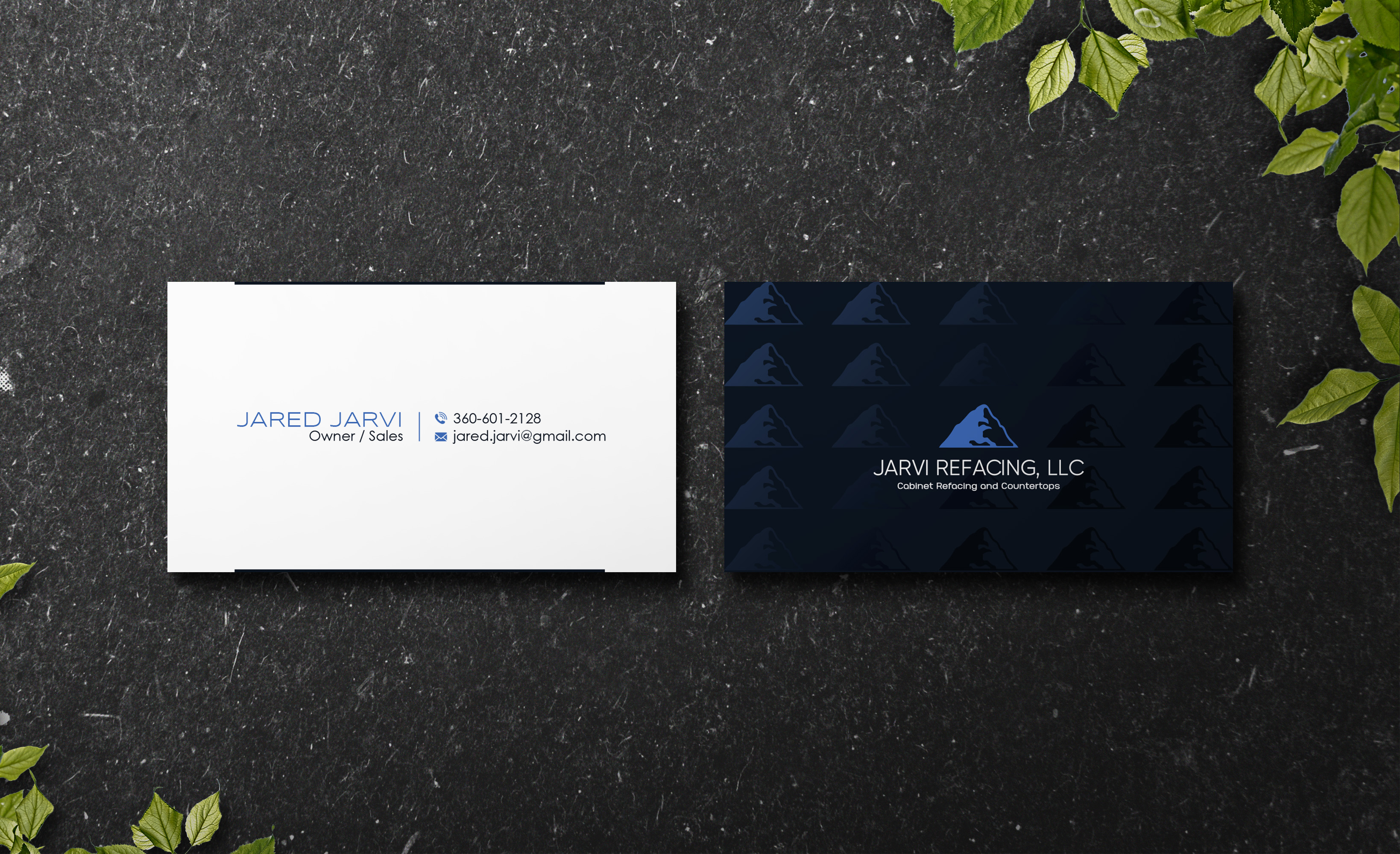 Business Card Design by Verified artistry (Design garden) for Jarvi Refacing LLC | Design #28883412