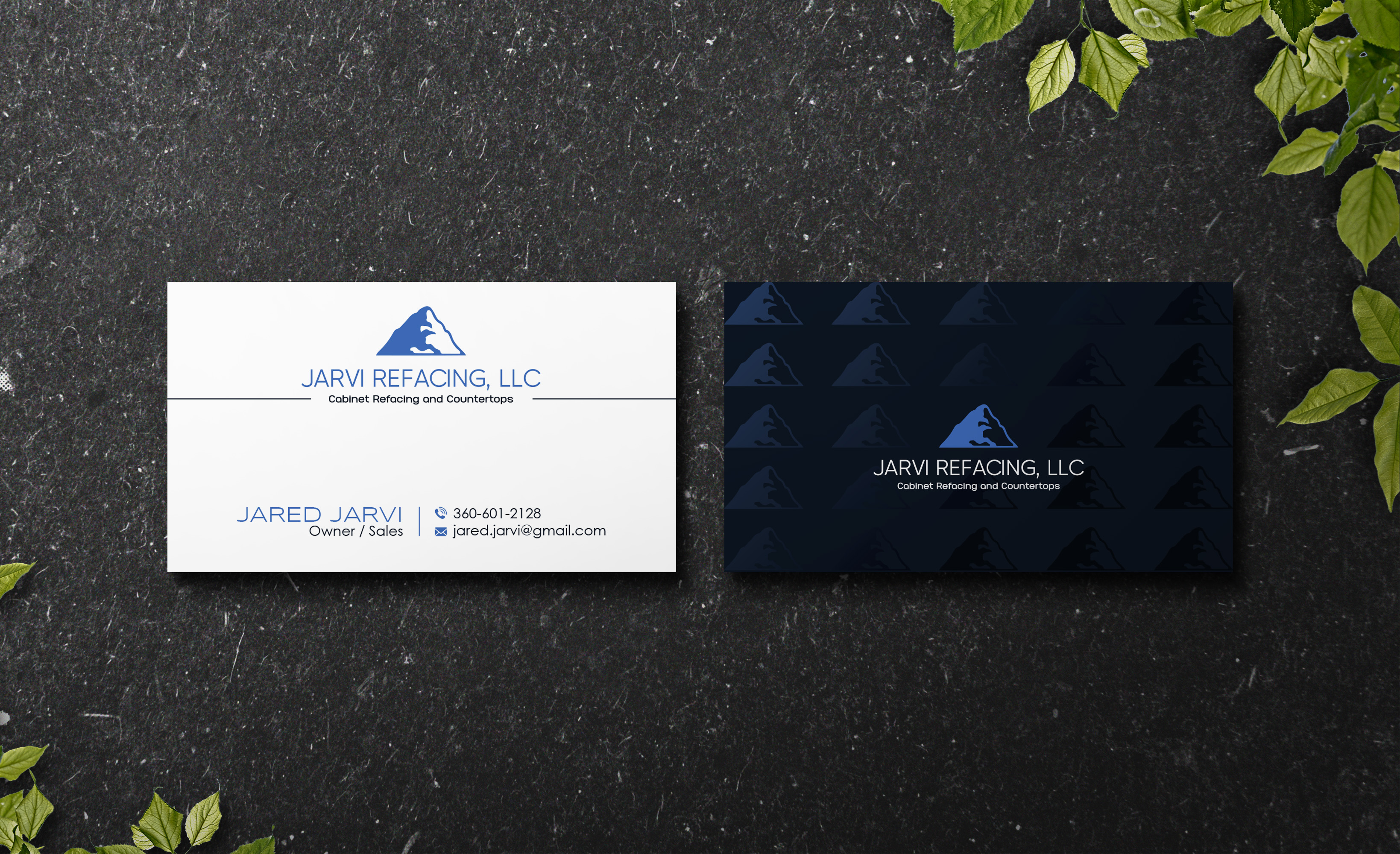 Business Card Design by Verified artistry (Design garden) for Jarvi Refacing LLC | Design #28883413