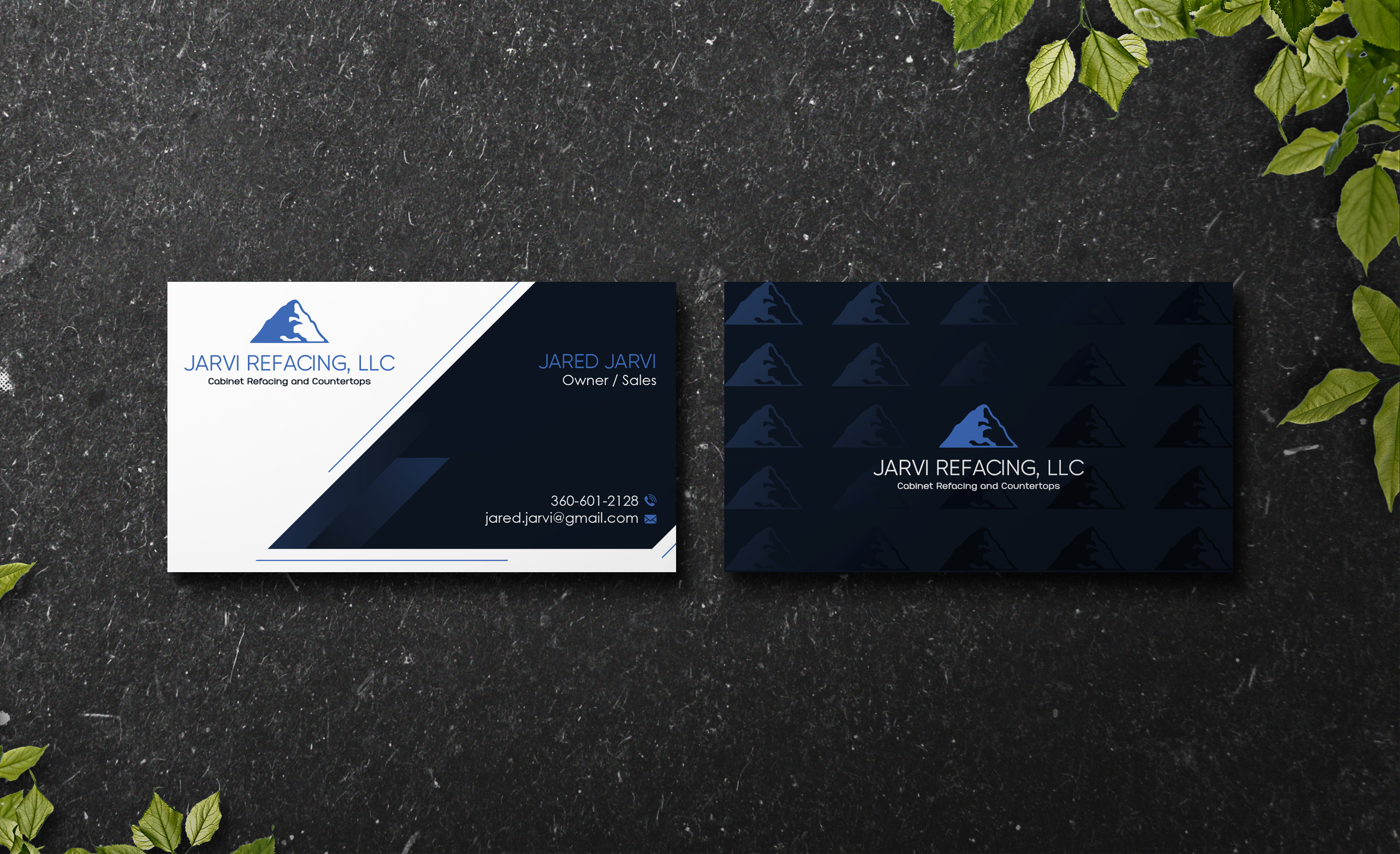 Business Card Design by Verified artistry (Design garden) for Jarvi Refacing LLC | Design #28883418