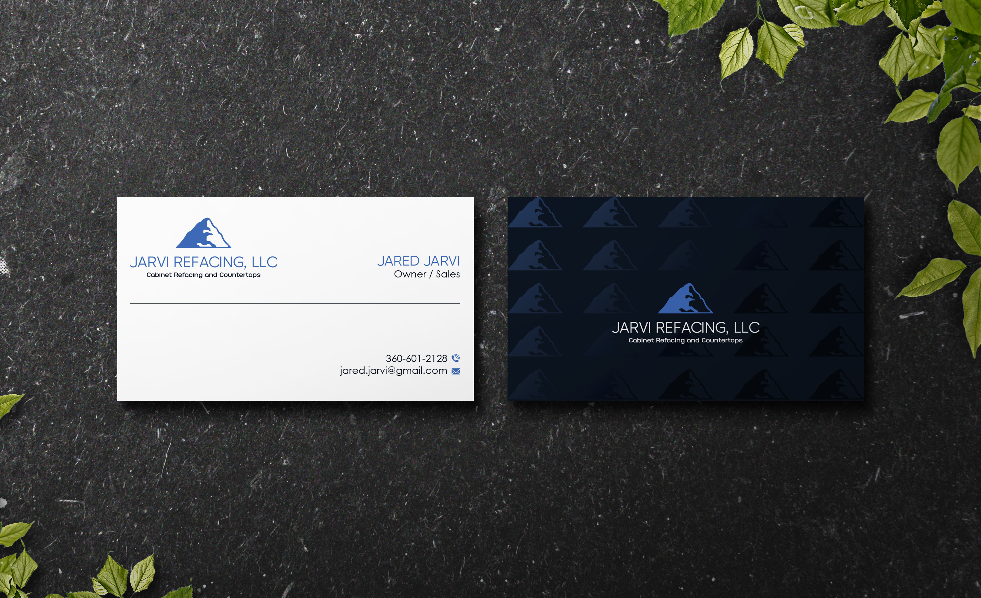 Business Card Design by Verified artistry (Design garden) for Jarvi Refacing LLC | Design #28883419