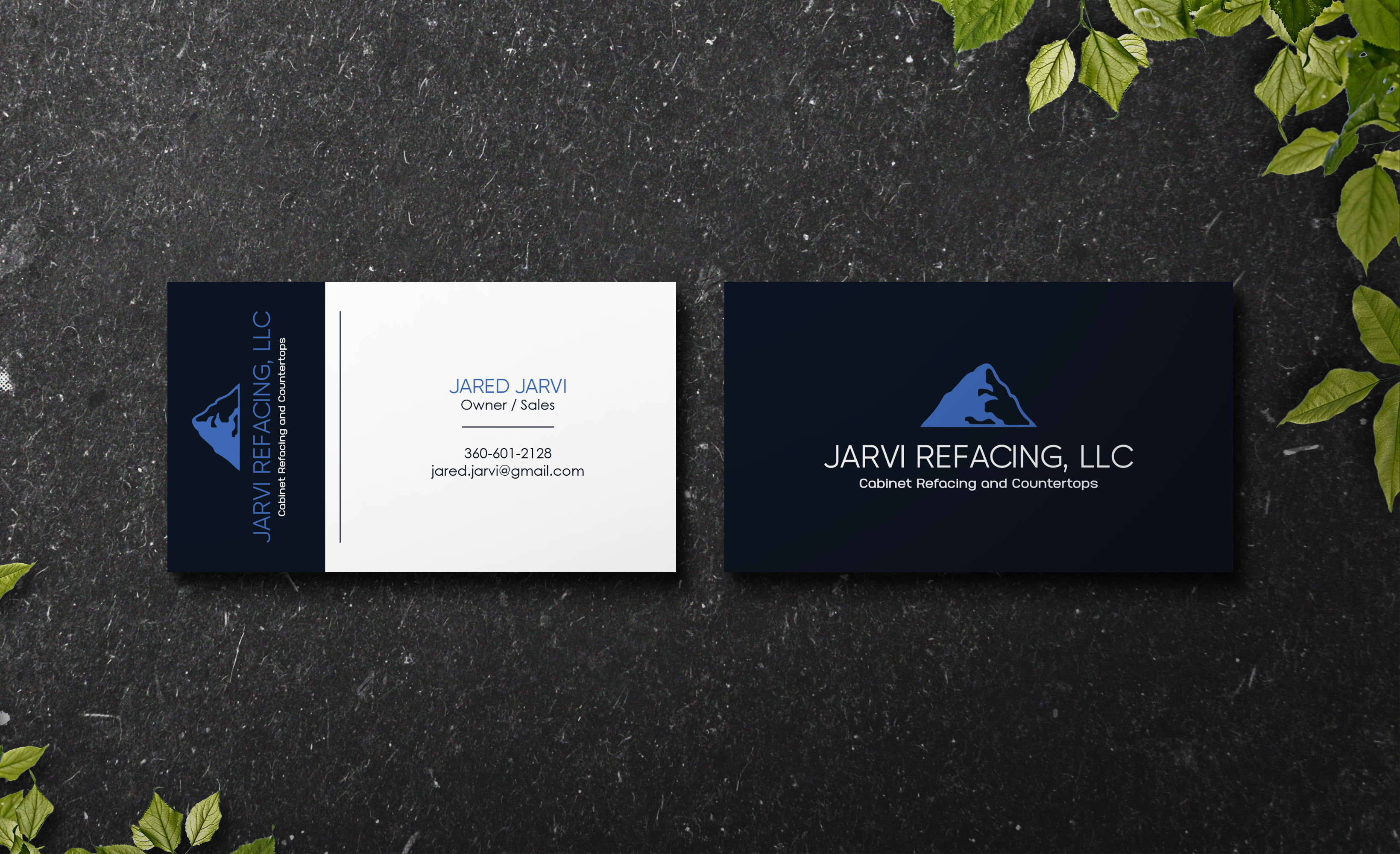 Diseño de Tarjeta de Presentación por Verified artistry (Design garden) para Jarvi Refacing LLC | Diseño #28883420