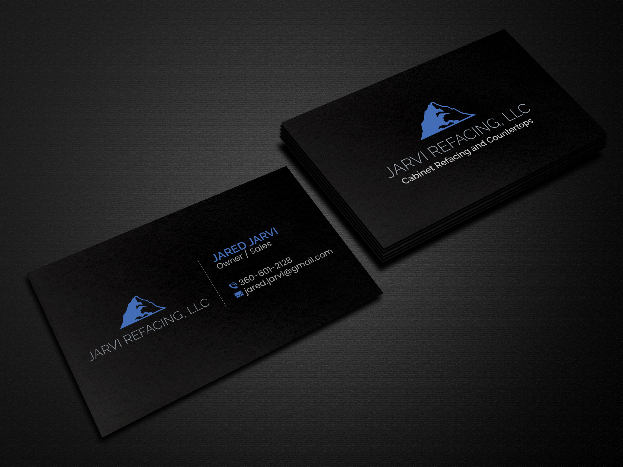 Diseño de Tarjeta de Presentación por Creations Box 2015 para Jarvi Refacing LLC | Diseño #28883728