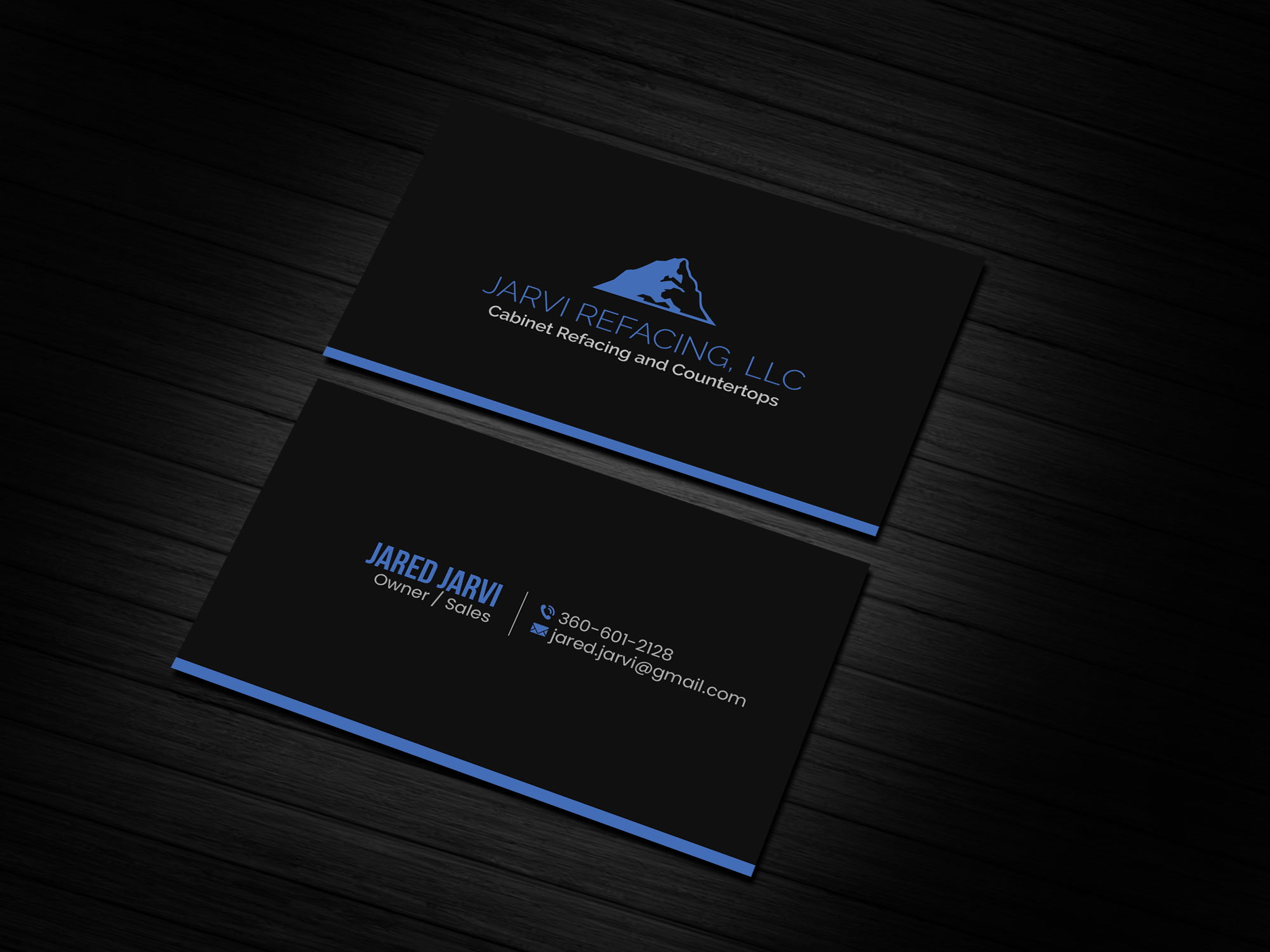 Business Card Design by Creations Box 2015 for Jarvi Refacing LLC | Design #28883731