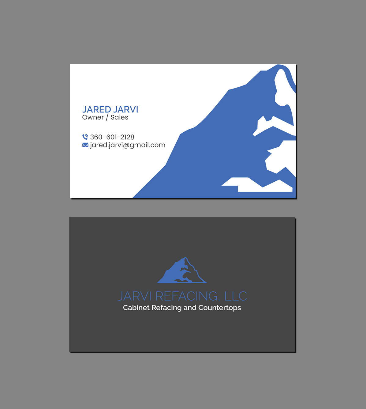 Visitenkarten-Design von Creations Box 2015 für Jarvi Refacing LLC | Design #28883752