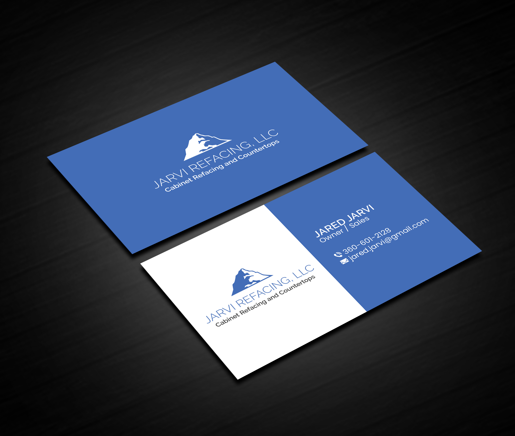 Visitenkarten-Design von Creations Box 2015 für Jarvi Refacing LLC | Design #28883754