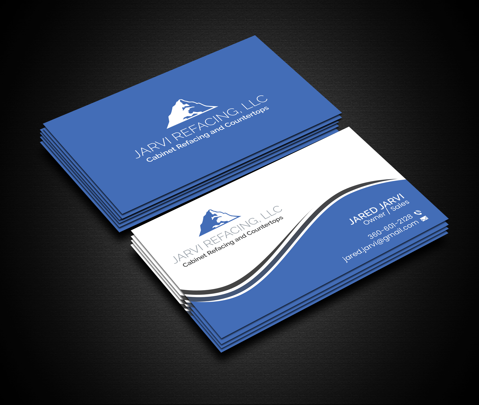Design de Carte de Visite par Creations Box 2015 pour Jarvi Refacing LLC | Design #28883759