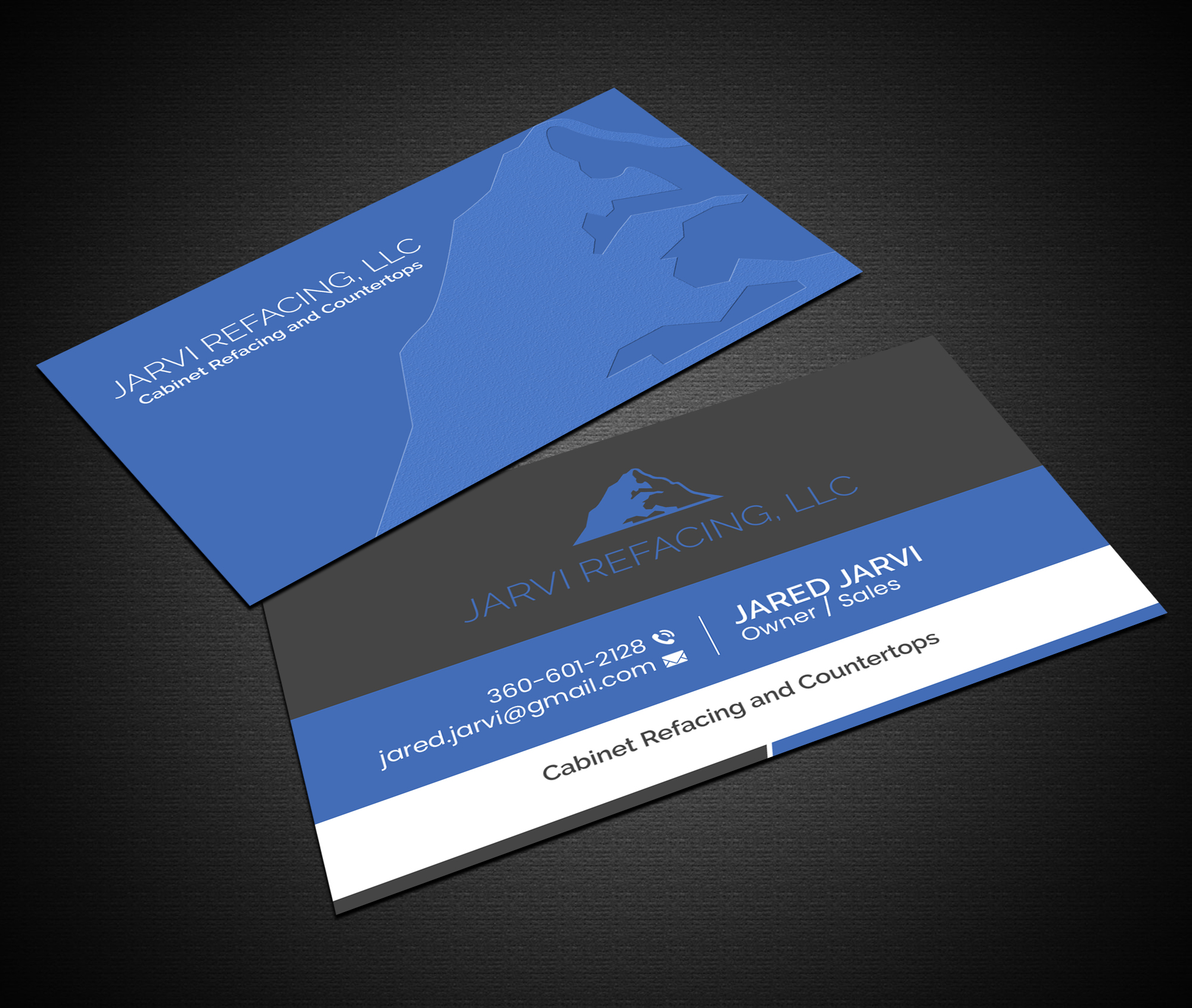 Diseño de Tarjeta de Presentación por Creations Box 2015 para Jarvi Refacing LLC | Diseño #28883763