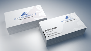 Diseño de Tarjeta de Presentación por H4R5Z para Jarvi Refacing LLC | Diseño: #28879860