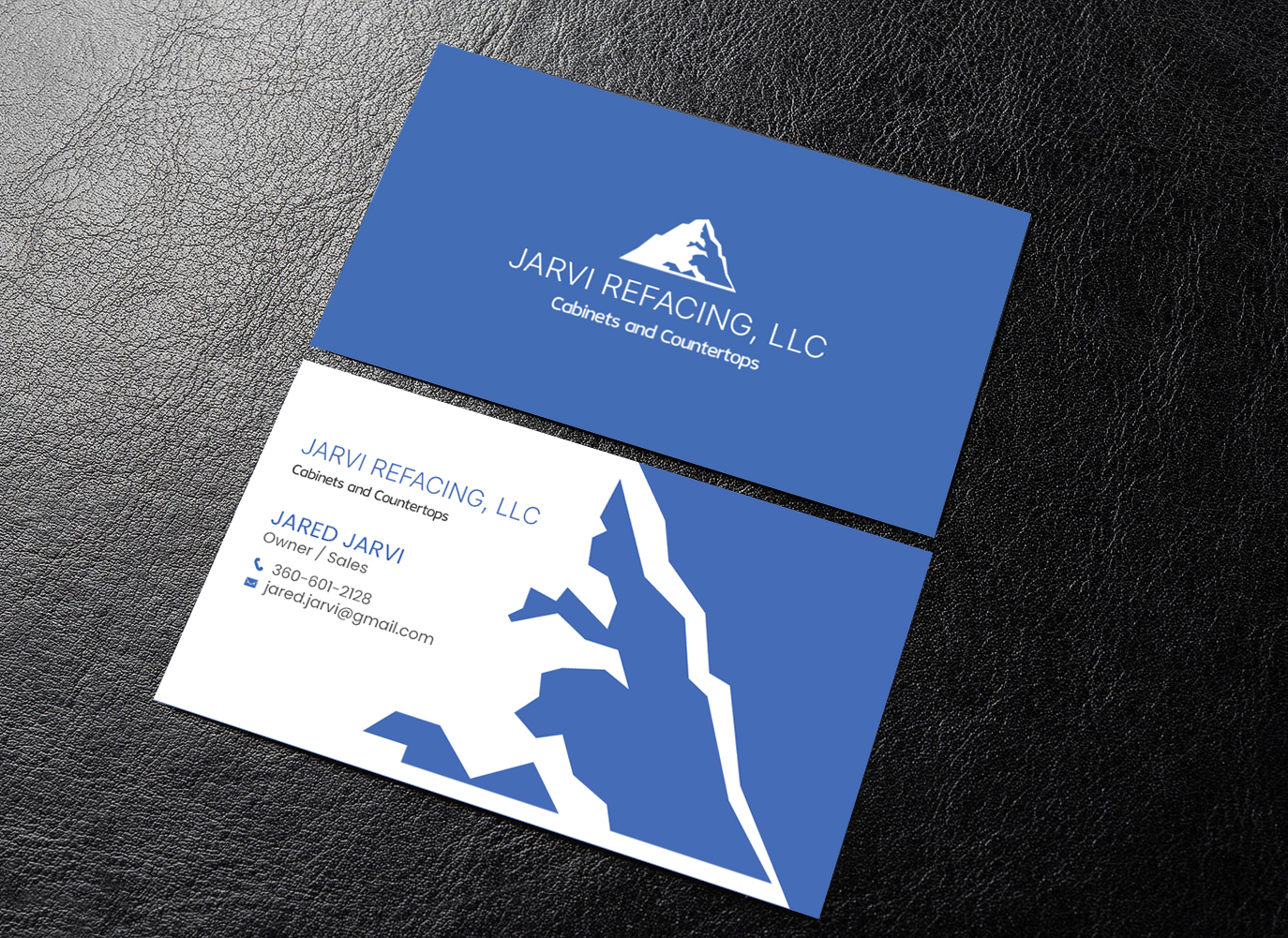 Business Card Design by chandrayaan.creative for Jarvi Refacing LLC | Design #28879501
