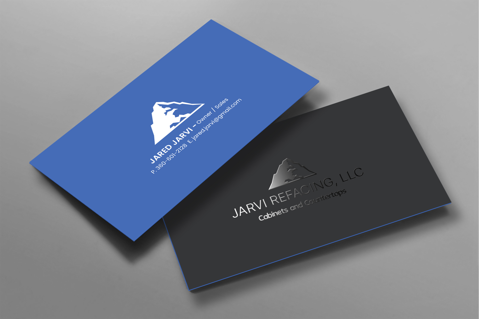 Diseño de Tarjeta de Presentación por chandrayaan.creative para Jarvi Refacing LLC | Diseño #28879503