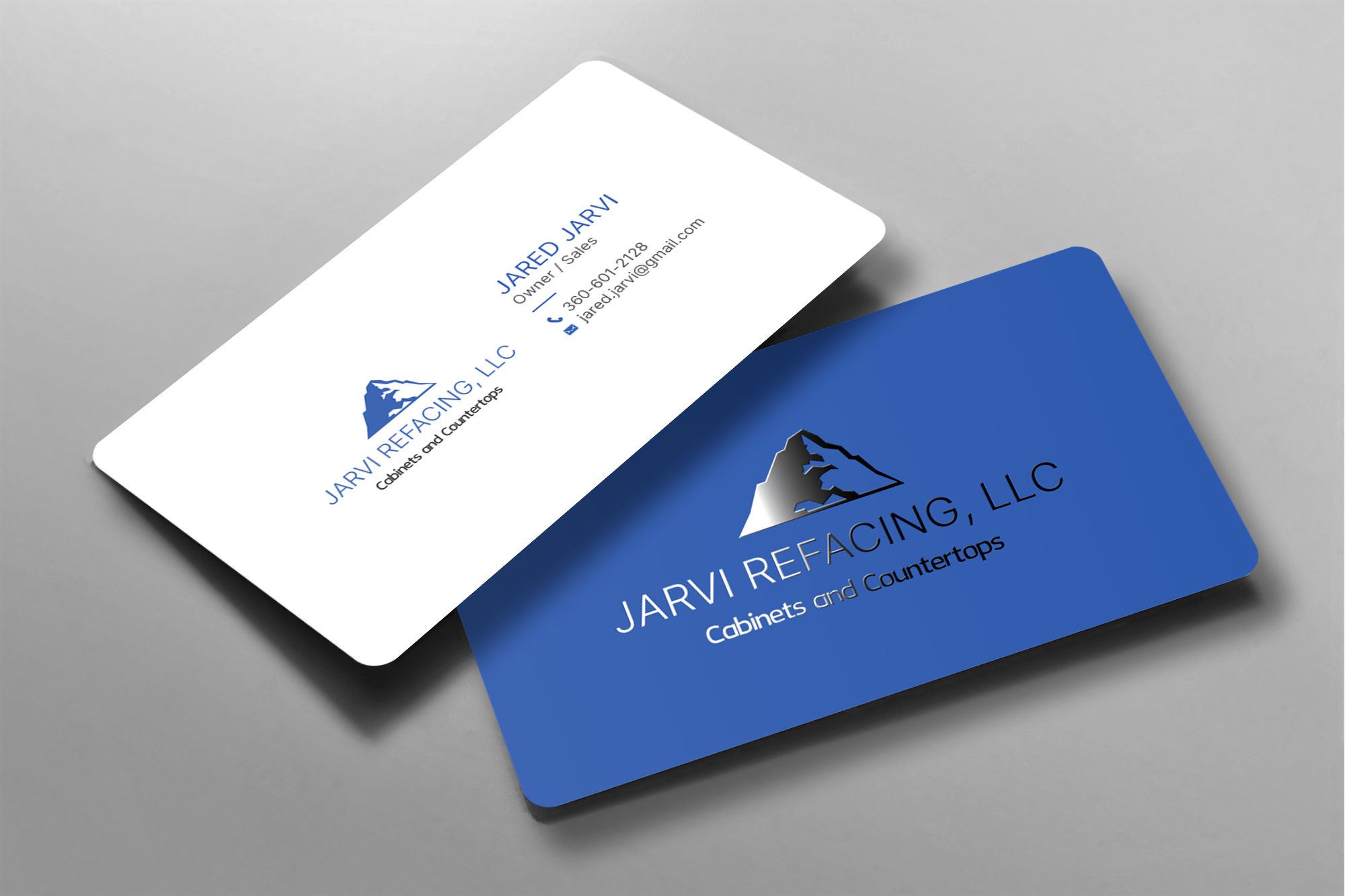 Diseño de Tarjeta de Presentación por chandrayaan.creative para Jarvi Refacing LLC | Diseño #28879790