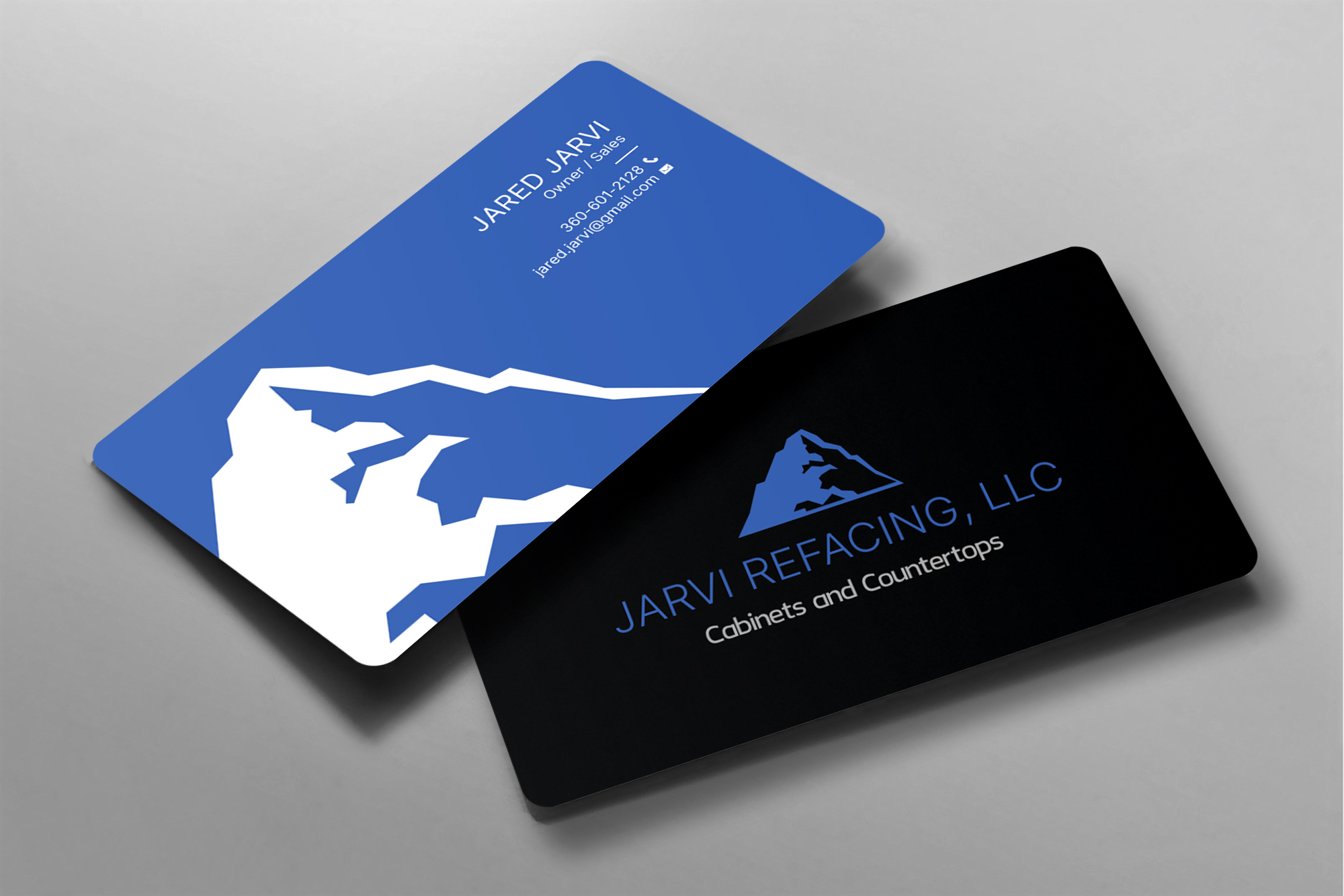 Diseño de Tarjeta de Presentación por chandrayaan.creative para Jarvi Refacing LLC | Diseño #28879793