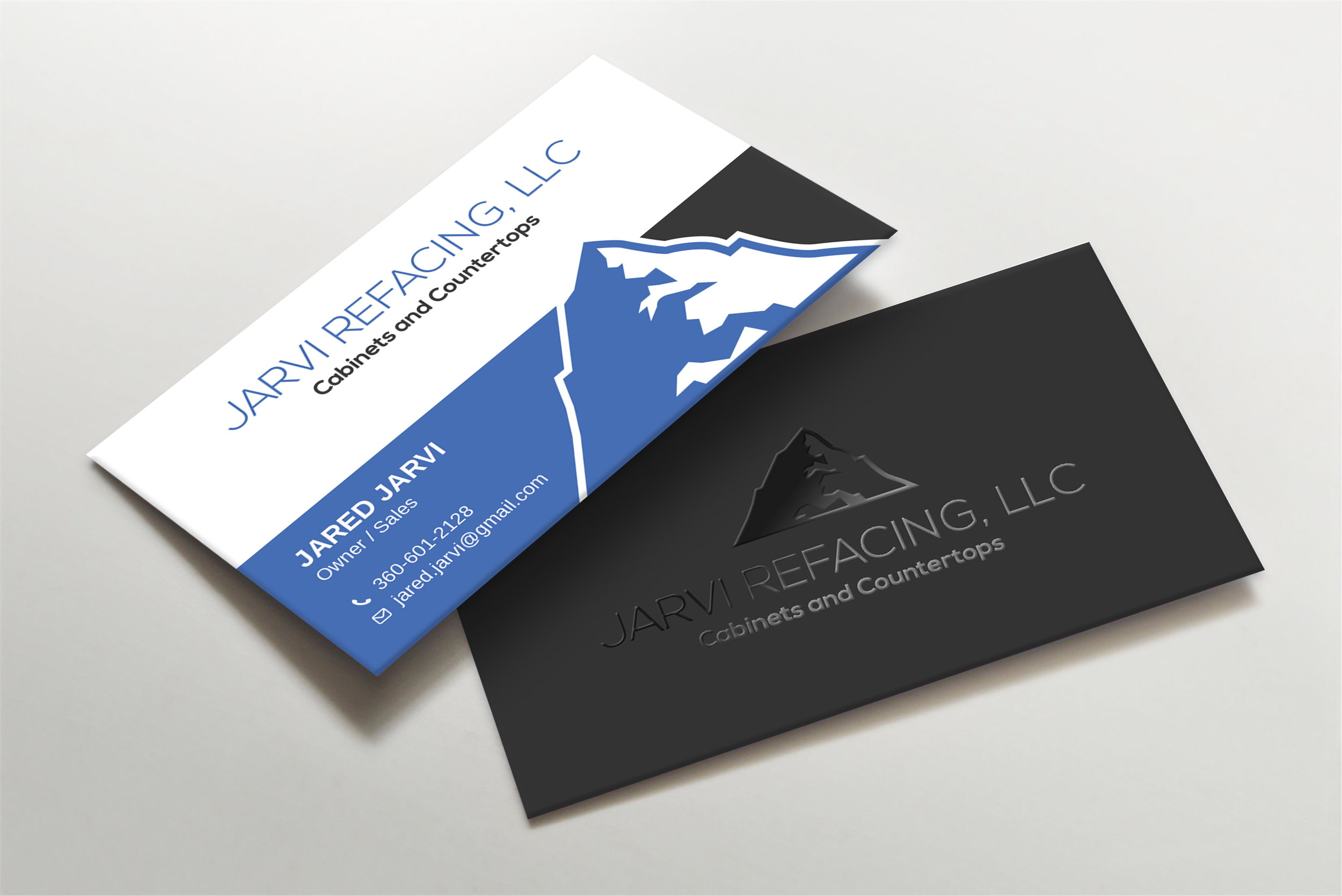 Business Card Design by Imagine design000 for Jarvi Refacing LLC | Design #28880573