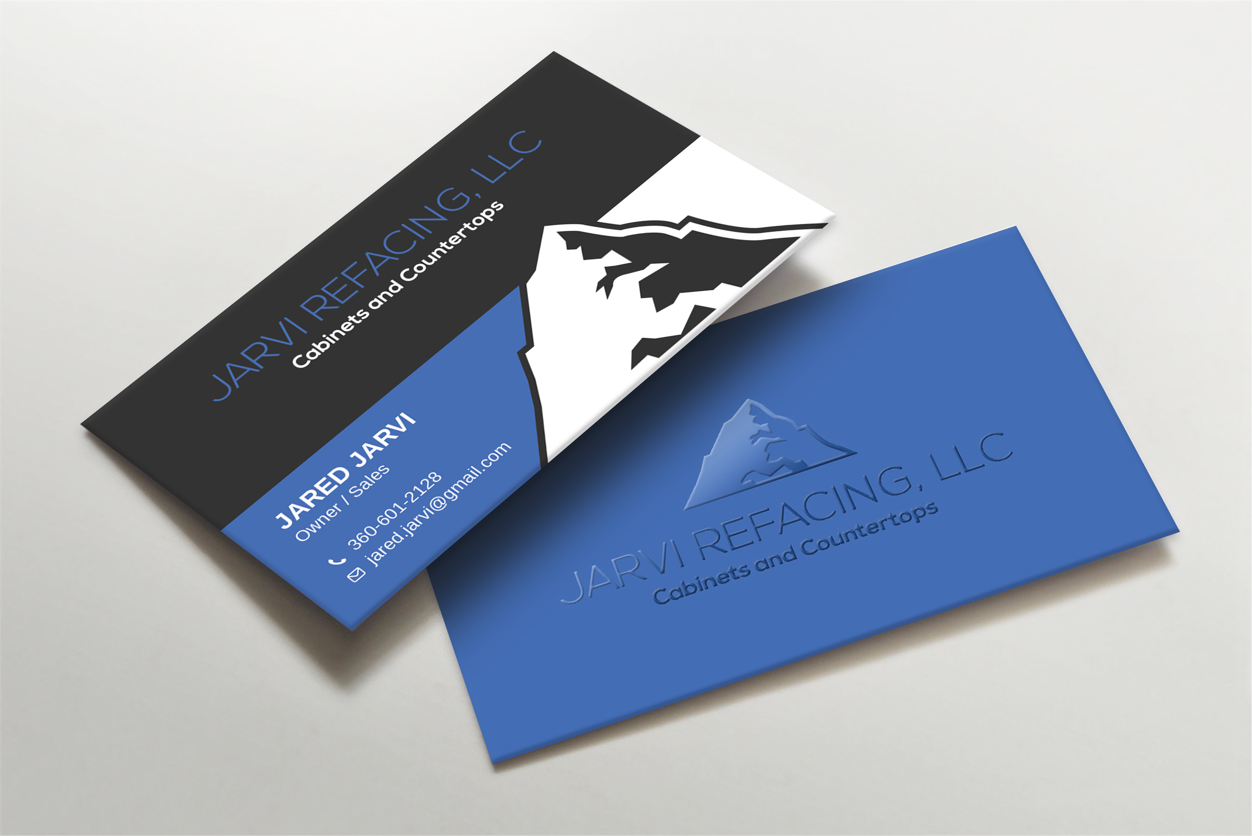 Business Card Design by Imagine design000 for Jarvi Refacing LLC | Design #28880582