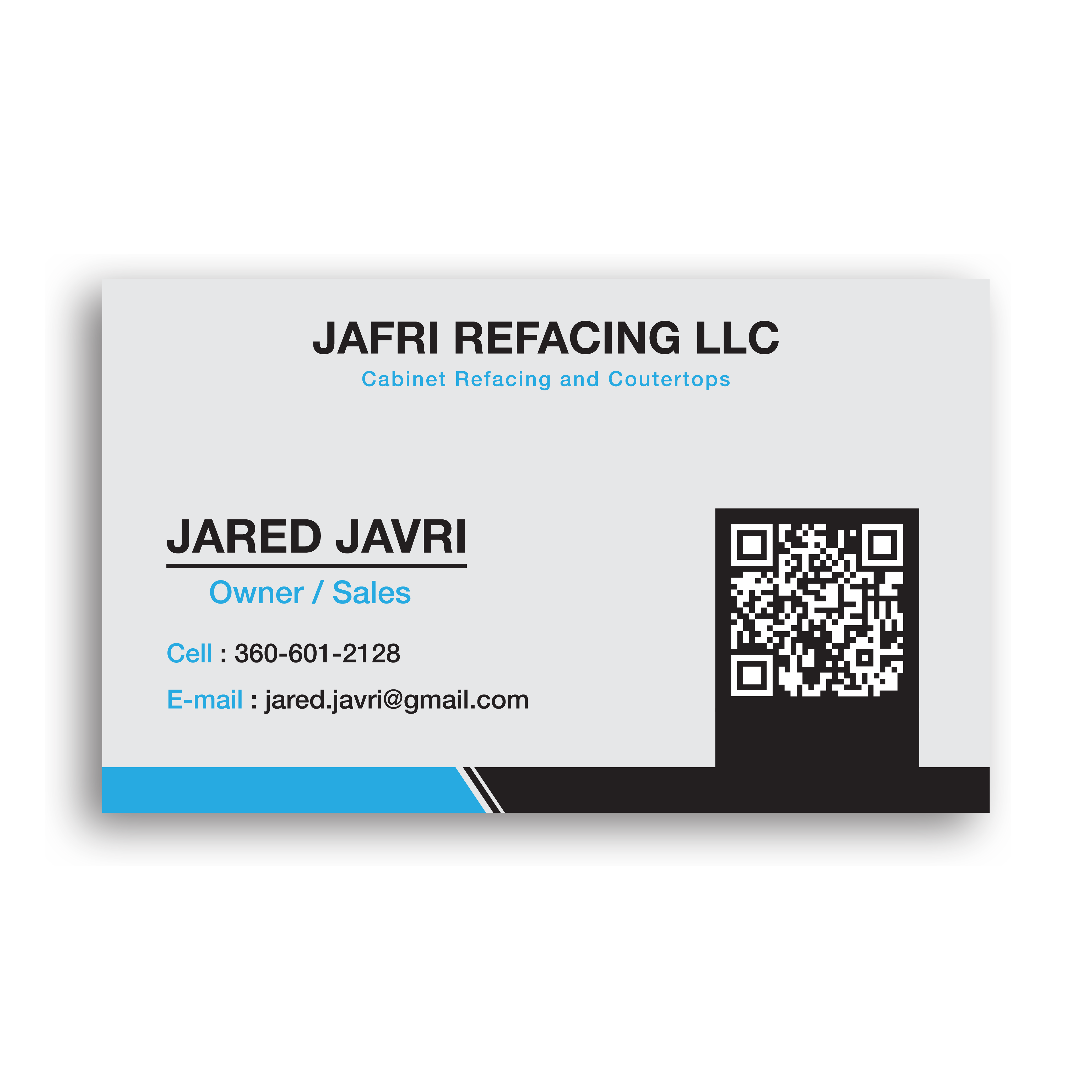 Business Card Design by Risallah for Jarvi Refacing LLC | Design #28876288