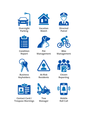 Public Safety Software Tool-Kit Icon Set