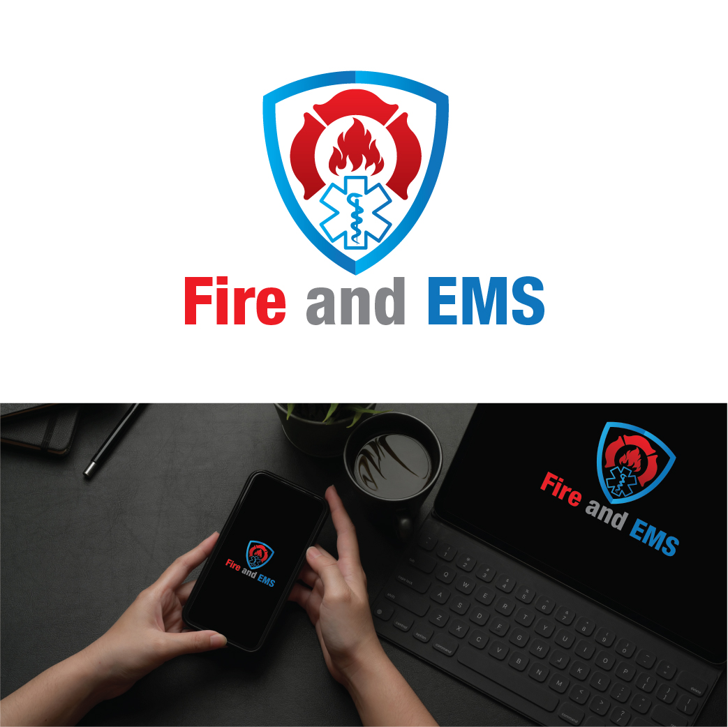 Diseño de Logo por creativemood438 para Fire and EMS | Diseño #28910236
