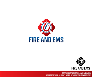Fire and EMS | Diseño de Logo por alvinnavarra