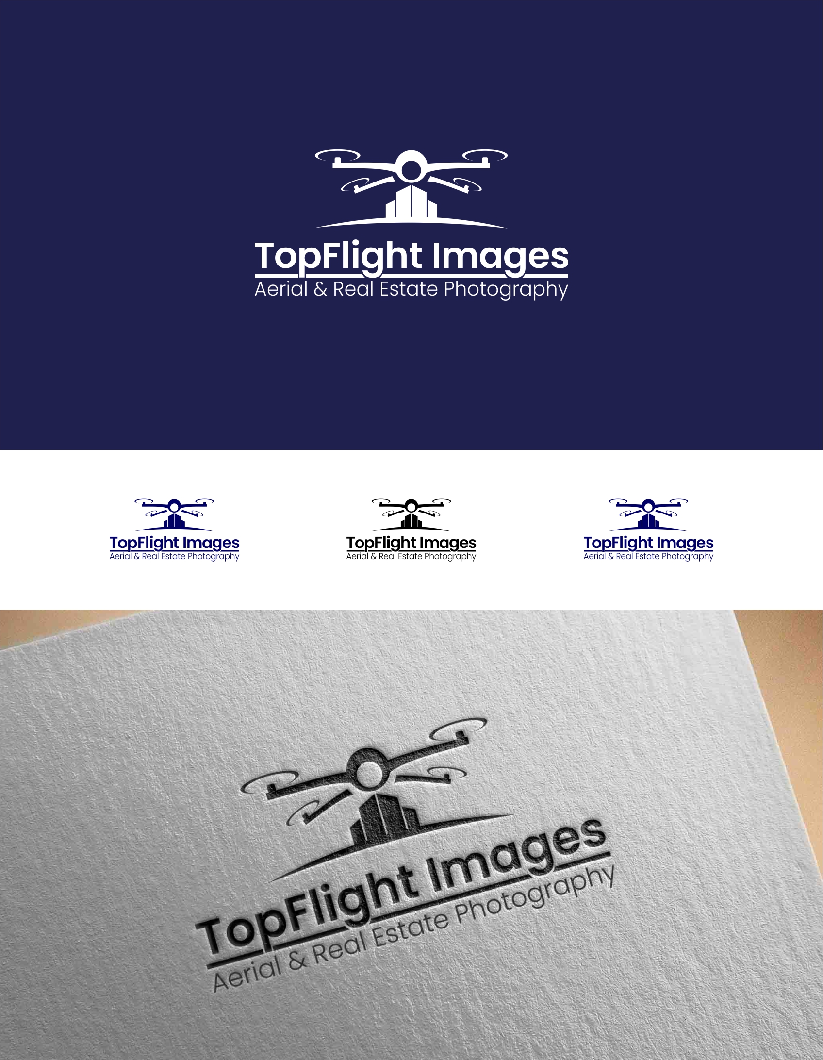 Logo Design by GI ART for TopFlight Images | Design #28881213