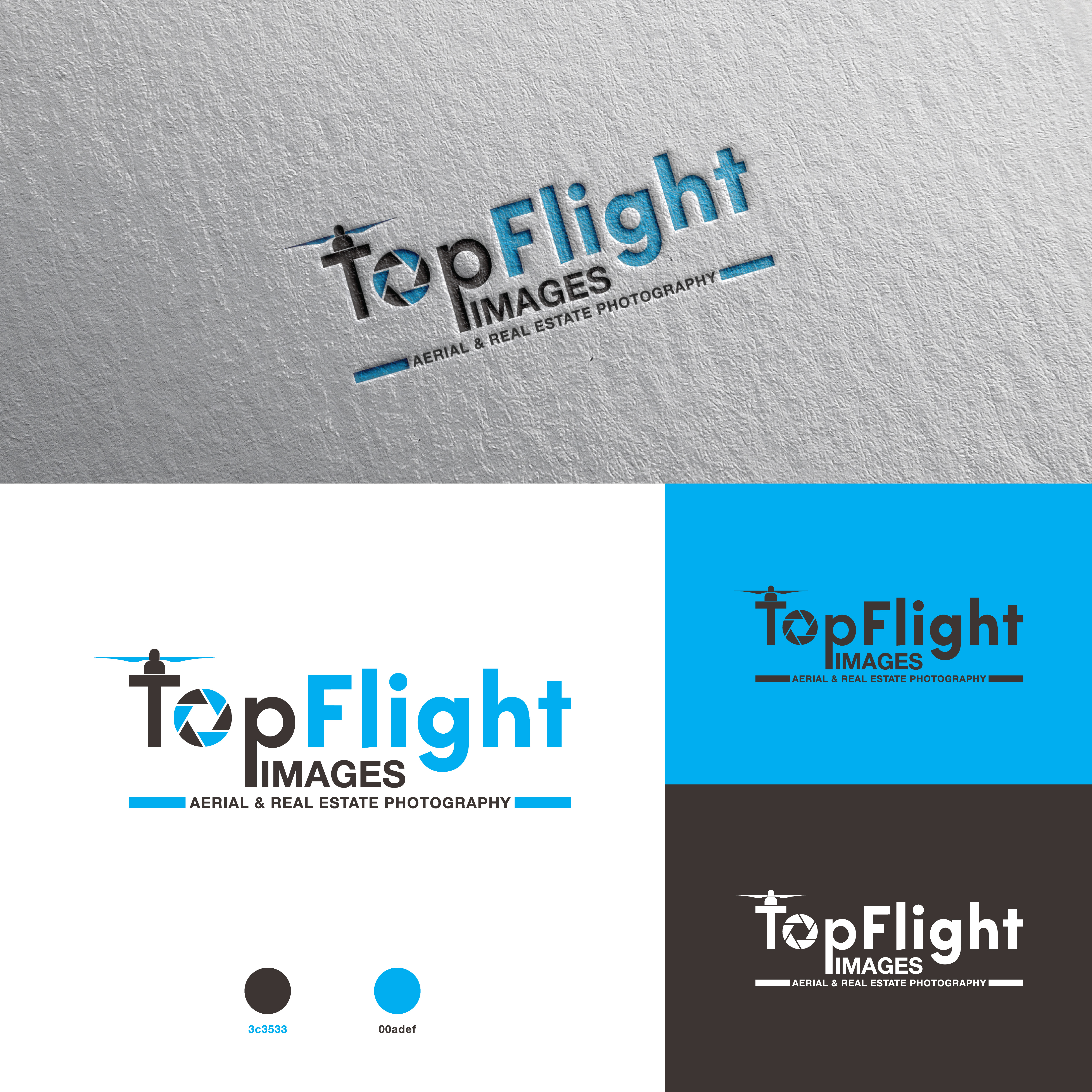 Logo Design by Design Element for TopFlight Images | Design #28878061