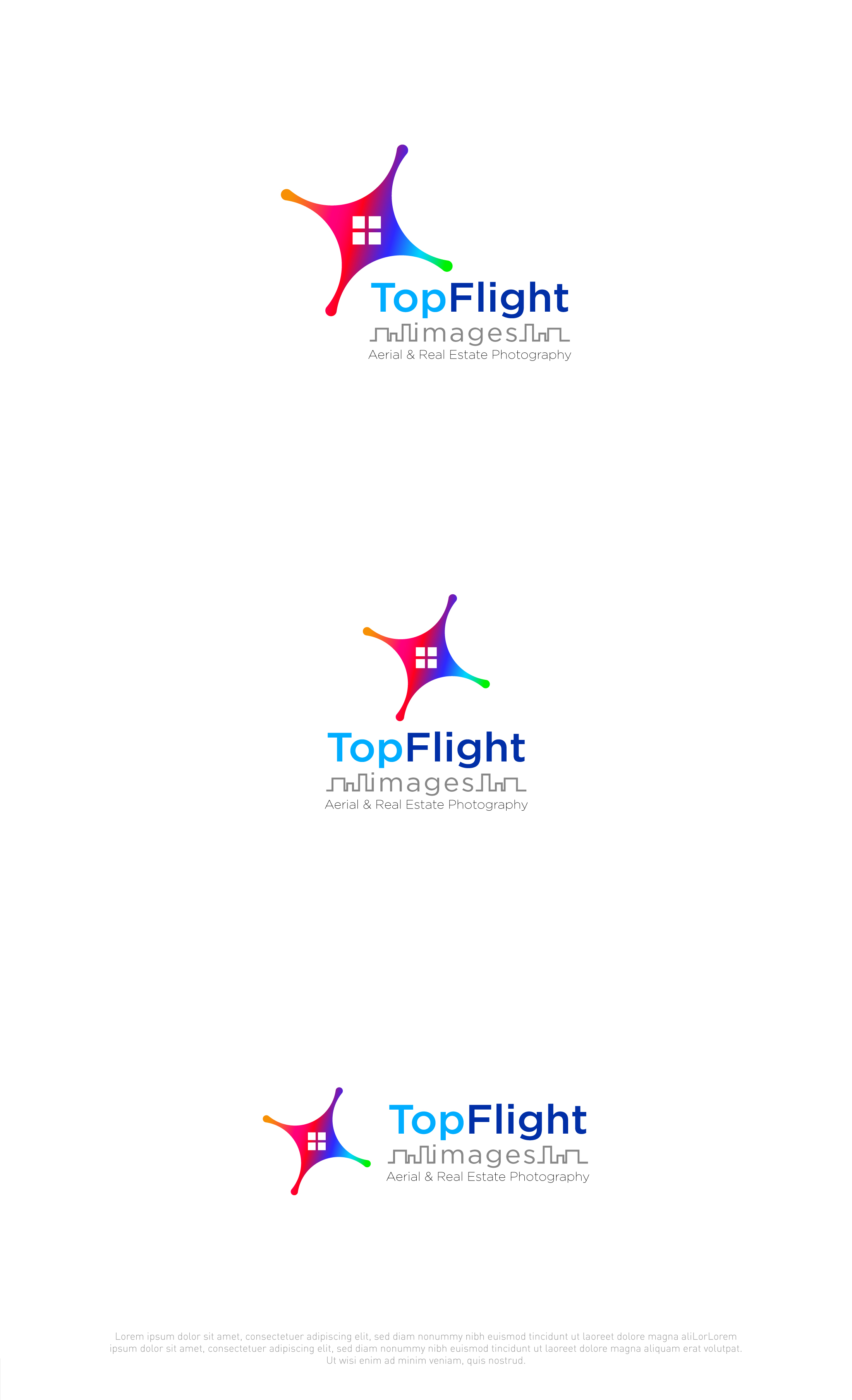 Logo Design by ambiii for TopFlight Images | Design #28890453
