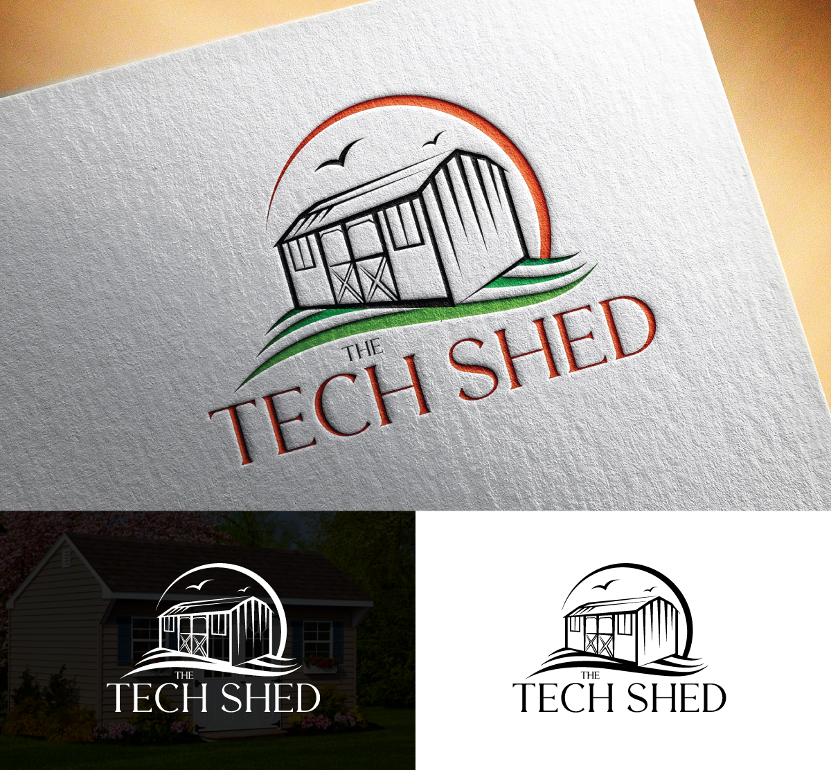Logo Design by Logo Stock for mill city tech guy | Design #28881385