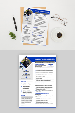 Design de CV par debdesign pour ce projet | Design : #28887422