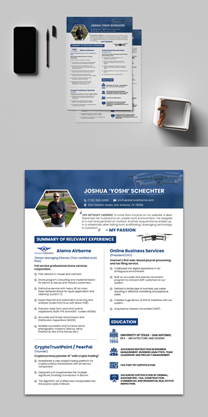 Design de CV par debdesign pour ce projet | Design : #28887667