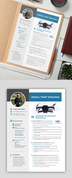 Design de CV par debdesign pour ce projet | Design : #28887886
