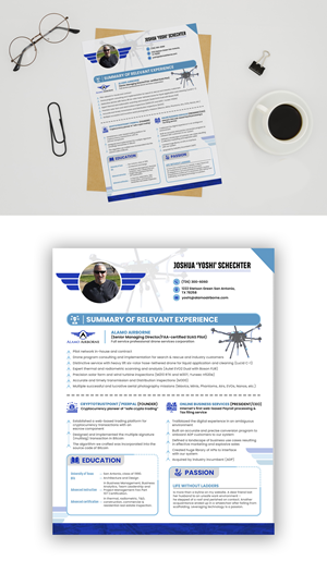 Design de CV par debdesign pour ce projet | Design : #28888109
