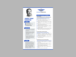 Brag sheet - LIFE WITHOUT LADDERS | Resume Design by GraphicsGuru