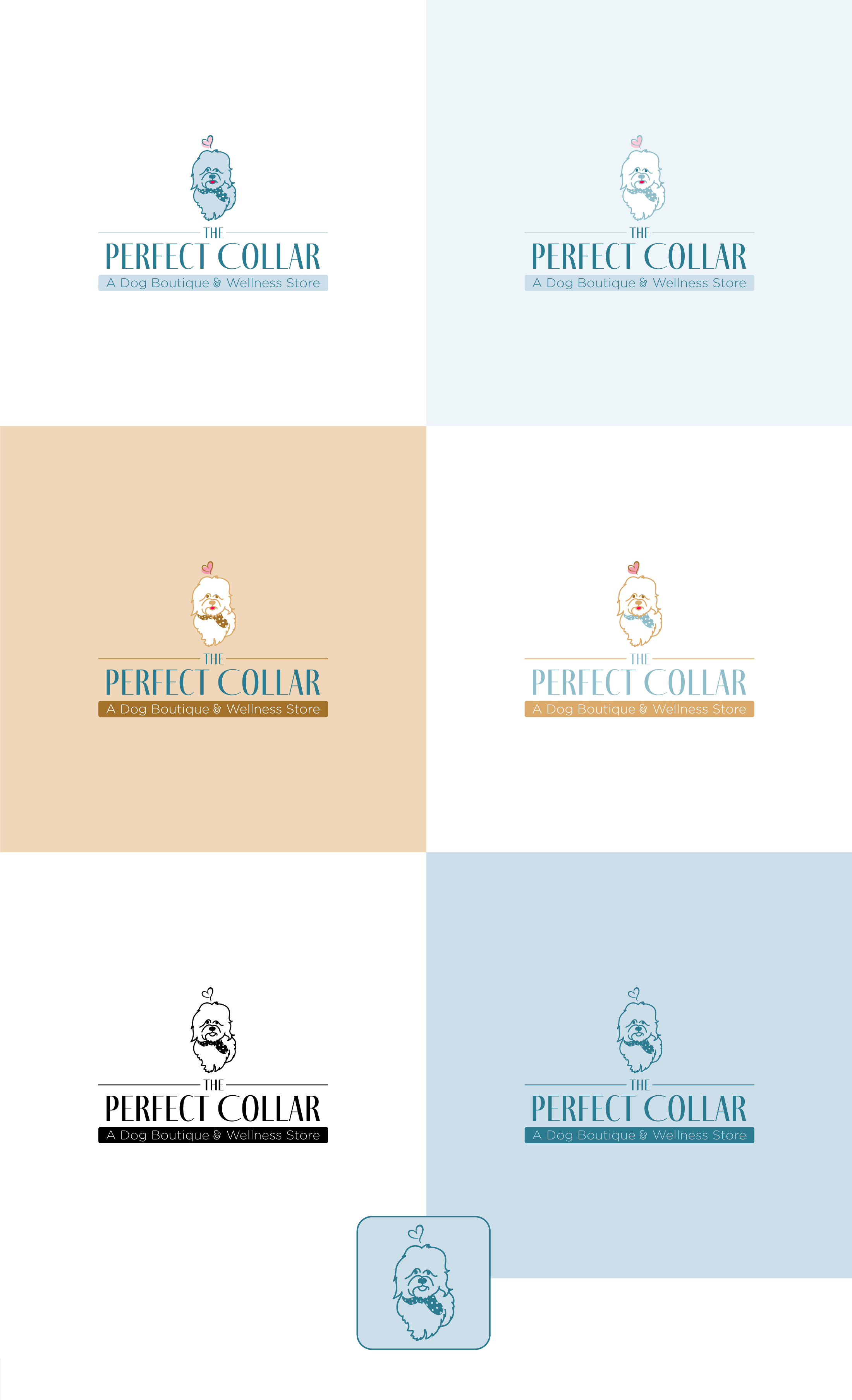 Logo Design by ambiii for Rainbow Row Labradoodles, LLC | Design #28881863