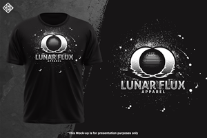 Lunar Flux Apparel | Diseño de Camiseta por gekgrfx