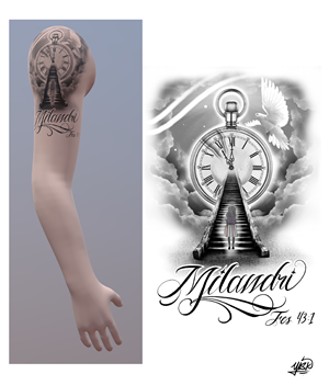 Tattoo-Design von El Yisk 2 für dieses Projekt | Design #28886636