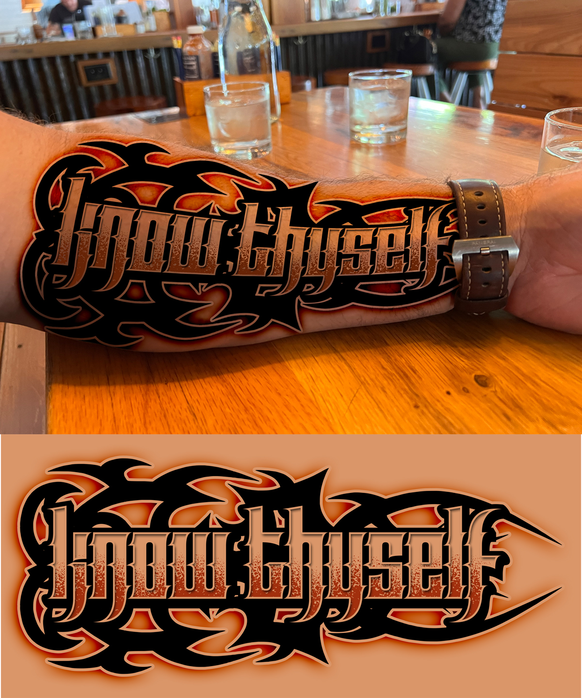 Diseño de Tatuaje por Rendell Sueña para este proyecto | Diseño #28883265