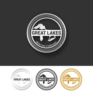 Great Lakes Minting Company | Logo Design by Gerald Design 3