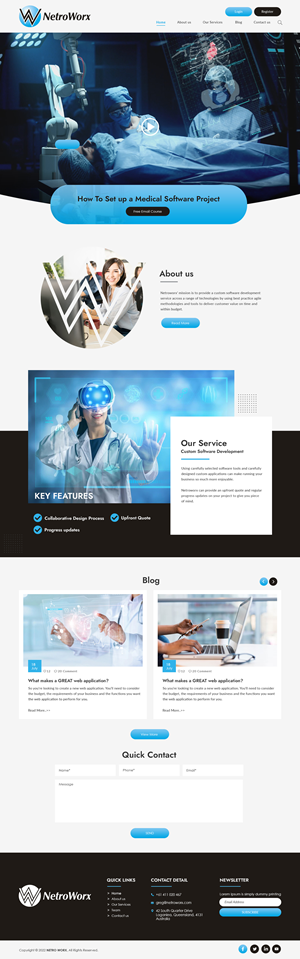 Wordpress Design by bdesigner9