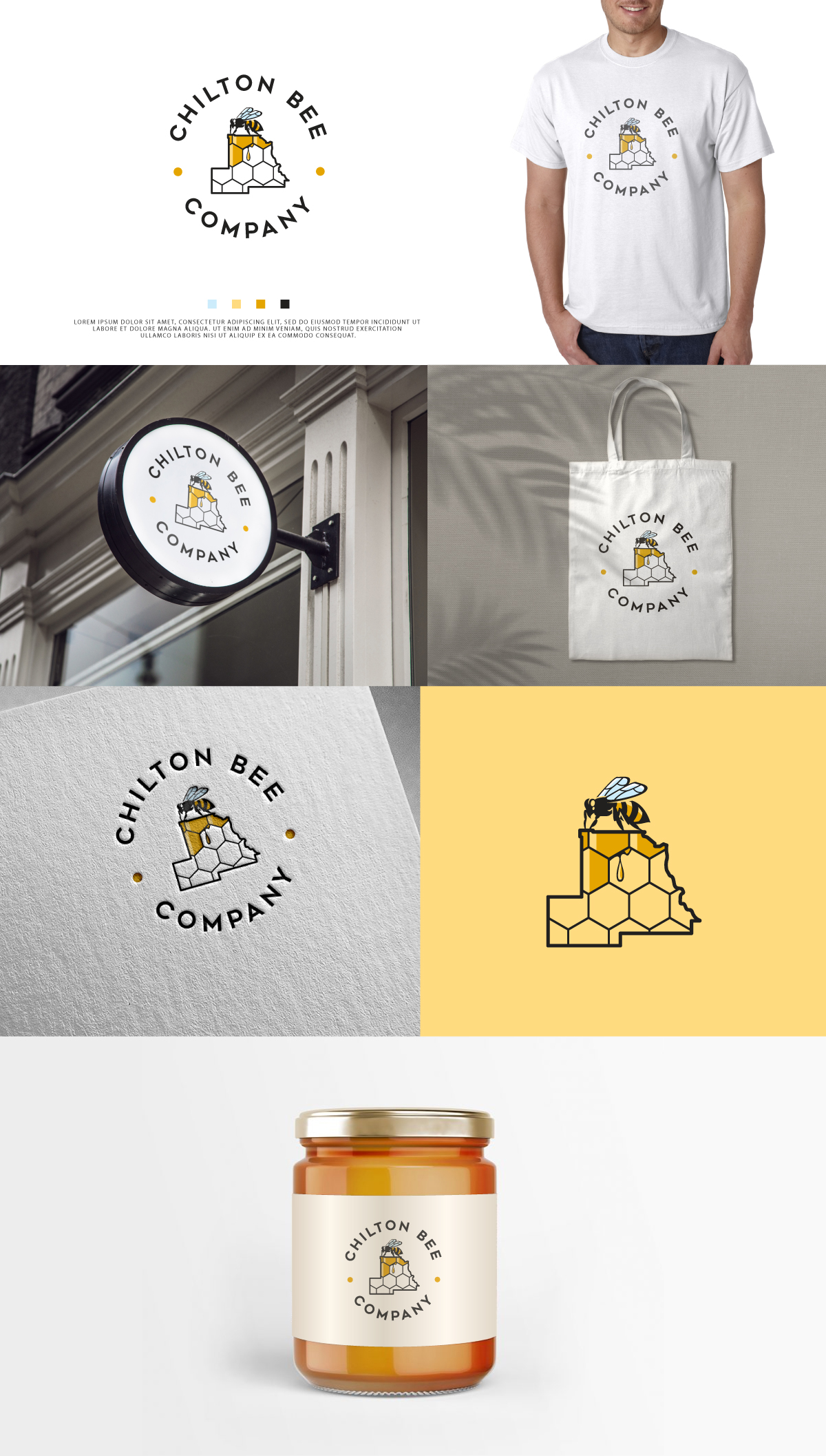 Logo Design by ecorokerz for Chilton Bee Company | Design #28907145
